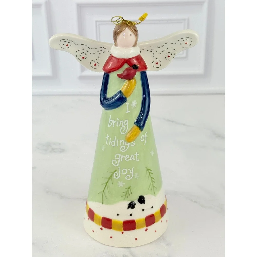VTG Ceramic Christmas Angel 